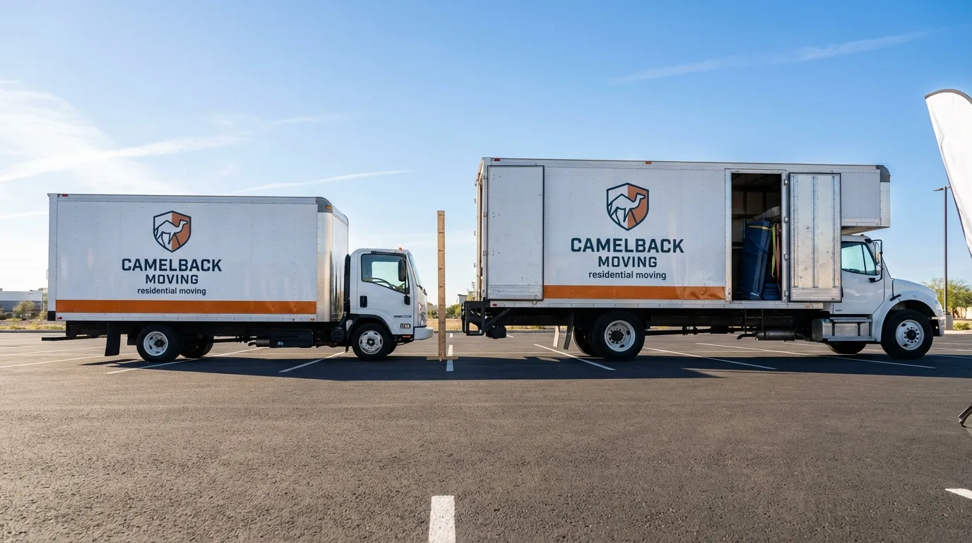 Moving truck size capacity guide in Bristol
